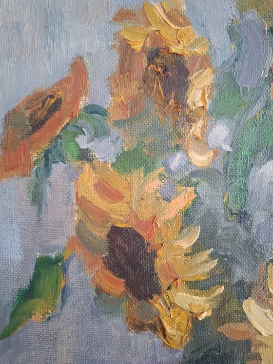 Still-life "Sunflowers #1"