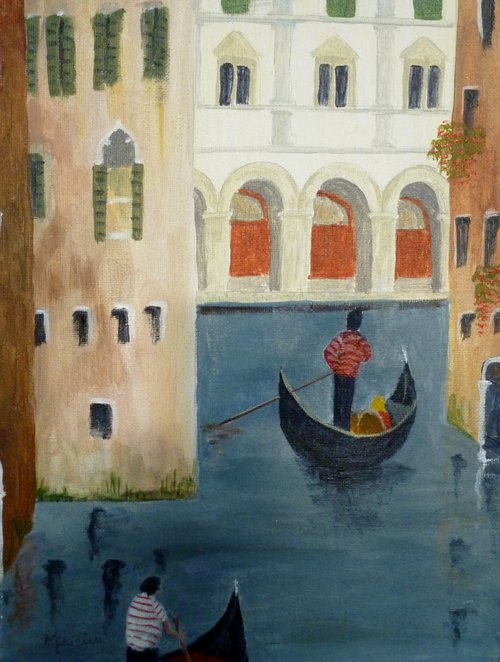 A Ride in a Gondola by Maddalena Pacini
