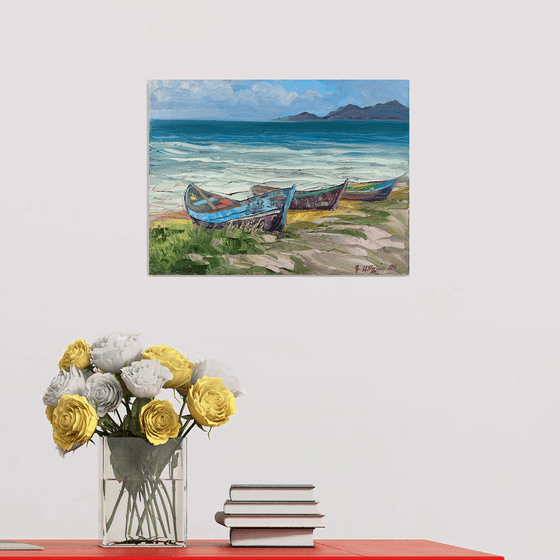 Boats by the Shore