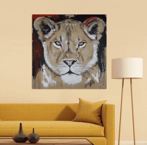 Big Cat - Lioness #6 - Series One of the big five