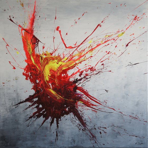 Eruption (Spirits Of Skies 100130) (100 x 100 cm) XXL (40 x 40 inches)