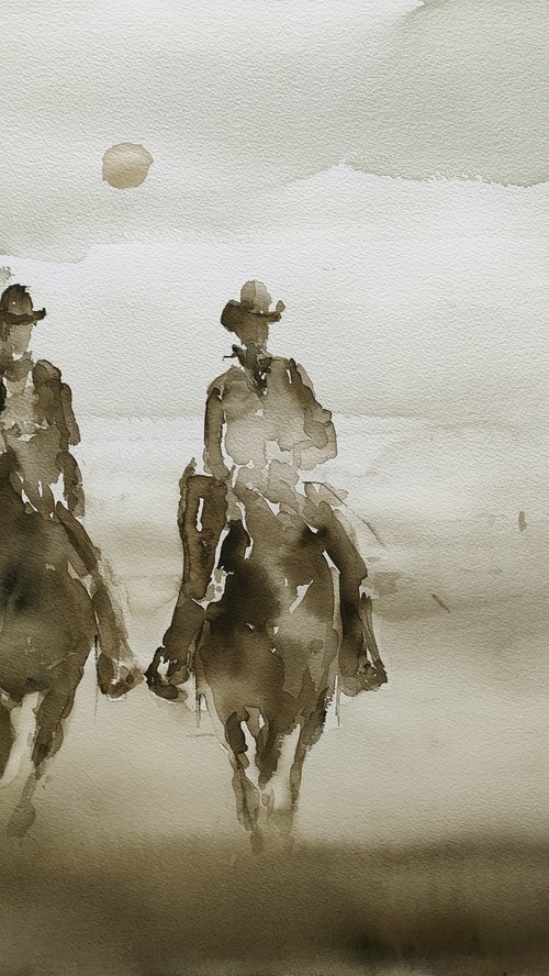 cowboys by Oscar Alvarez Pardo