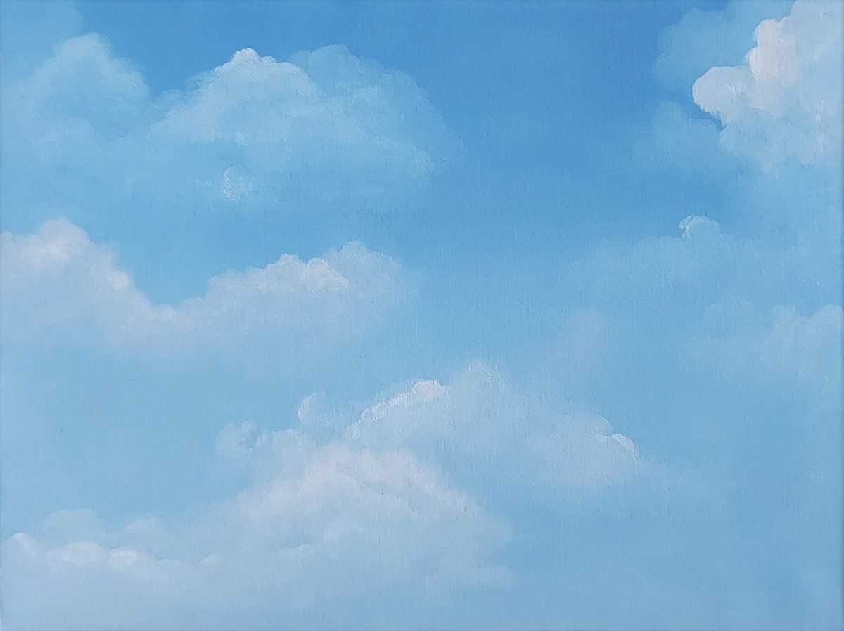 Watching the clouds (?3) by Tatiana Popova