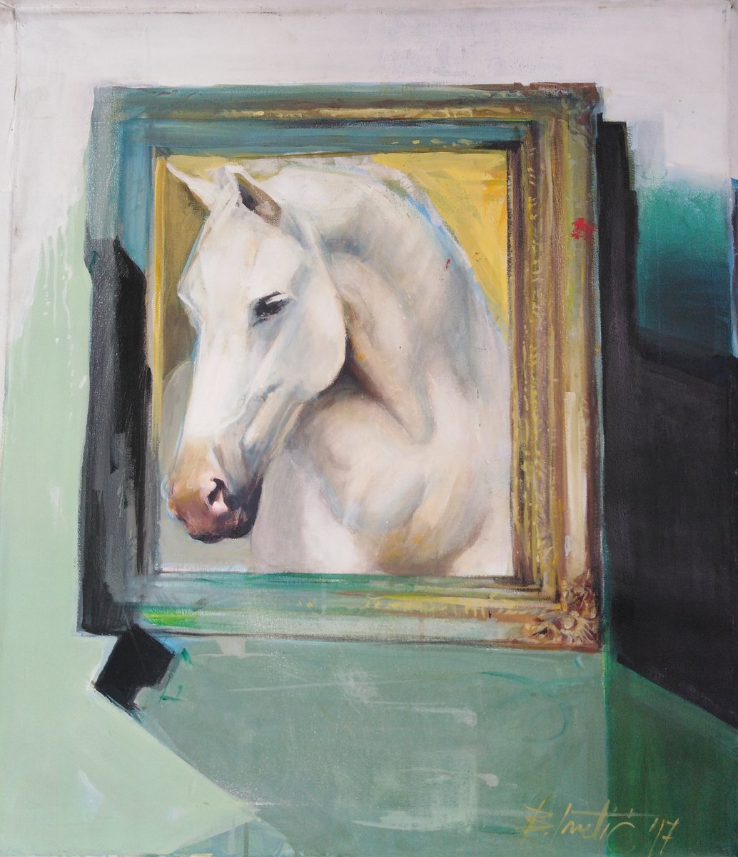 WHITE HORSE by Boro Ivetic