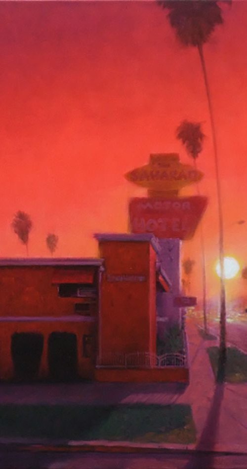 Saharan Sunset by Mark Harrison
