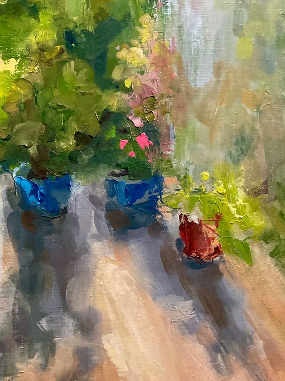 EARLY MORNING IN THE GARDEN