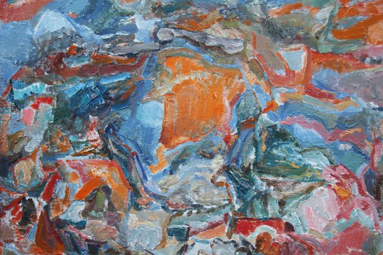 Winter in a small town