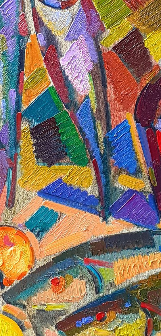 Fish, fruit and wine