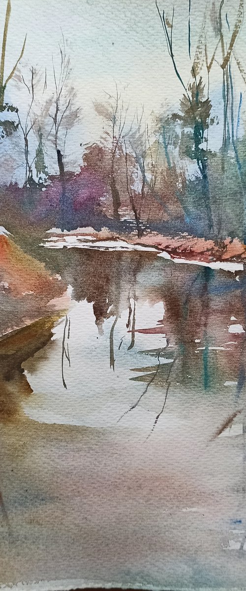 warm January in Sablino. 18.01.2020 by Irina Bibik-Chkolian