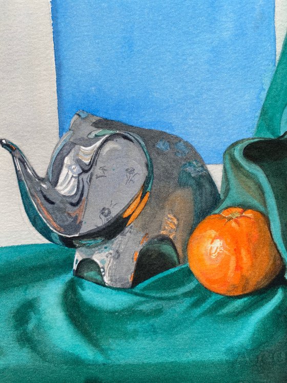 Still life with an elephant