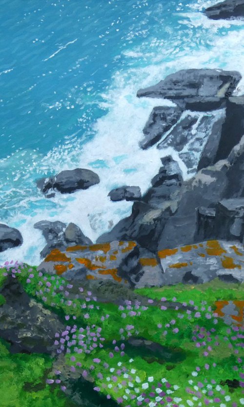 Coast near Gurnards Head by Tim Treagust