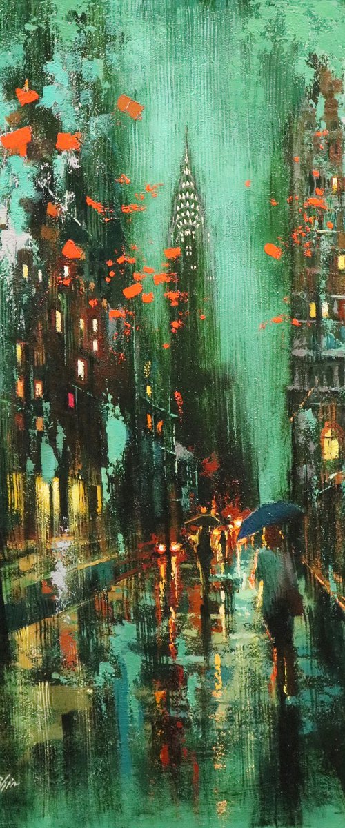 Toward Lexington Avenue by Chin H Shin