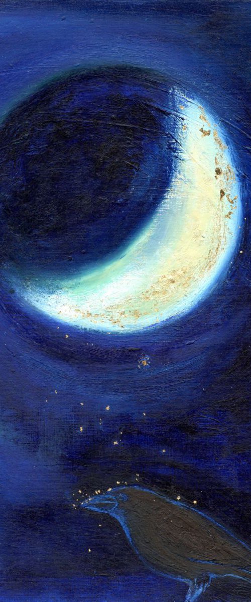 July Moon by Nancy M Chara