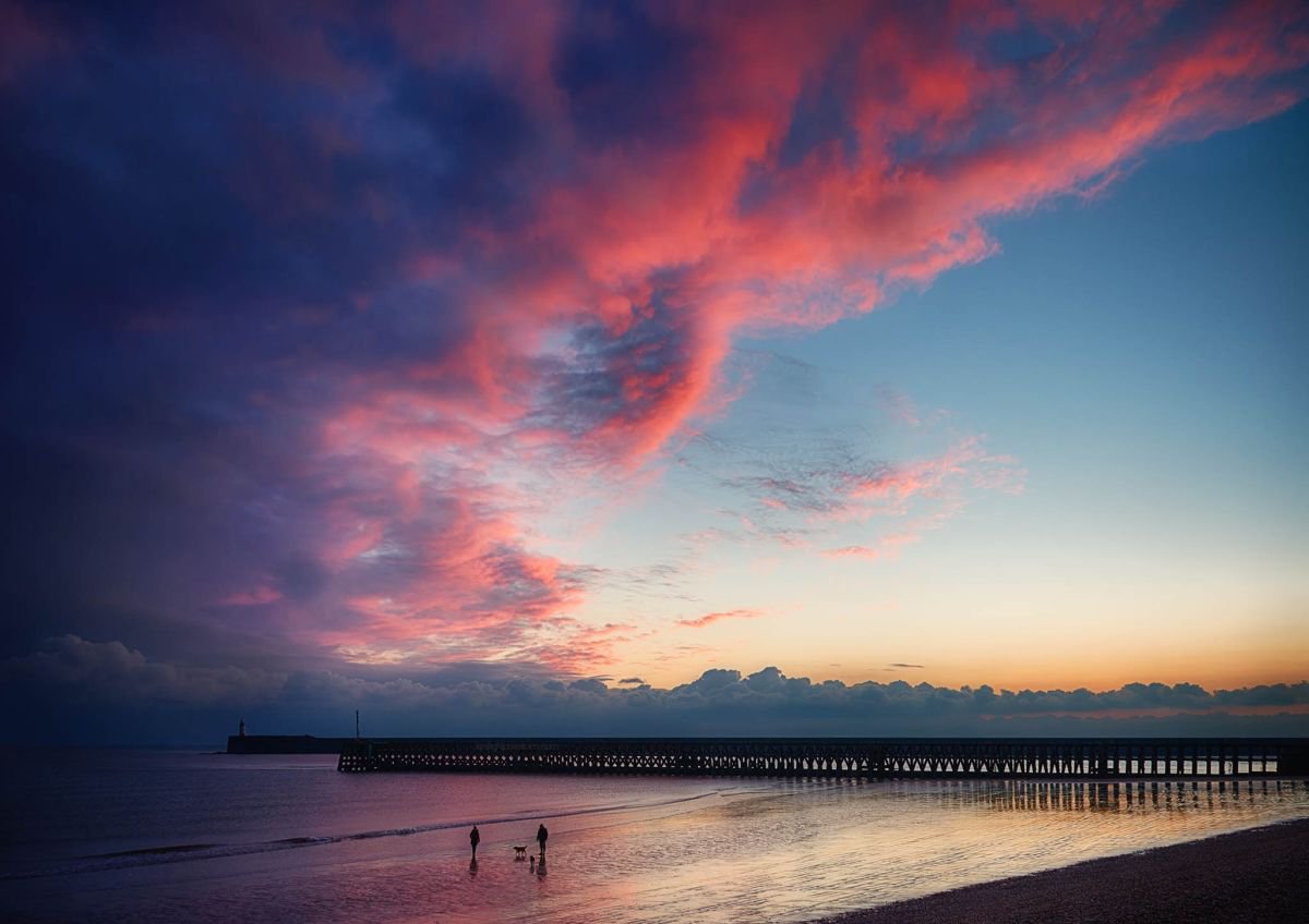 Newhaven Sunset by Tracie Callaghan