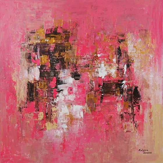 Shades Of Complete Fondness  (Large, 100x100cm)