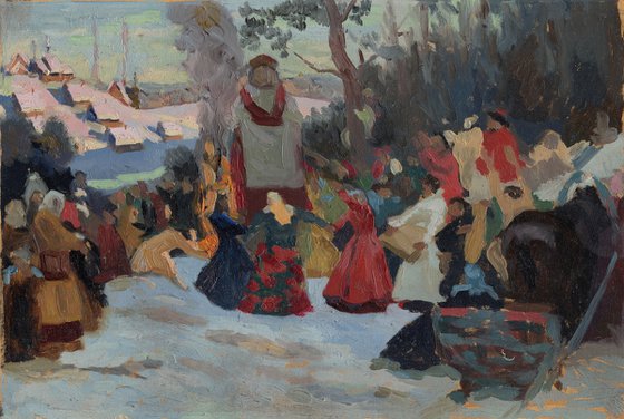 Shrovetide. Farewell to winter