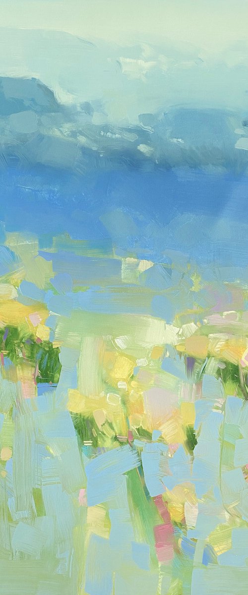 Blossom Spring, Original oil painting, Handmade artwork, One of a kind by Vahe Yeremyan