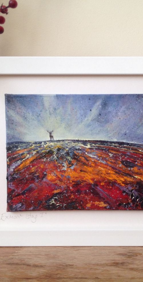 Exmoor Stag I by Amy Jobes