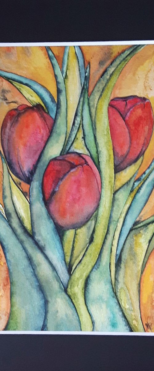 Tulips by Maria Forrester