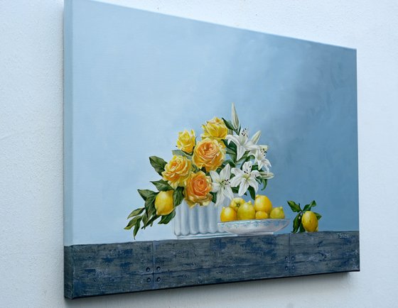 "Breath of Daylight" diptych.