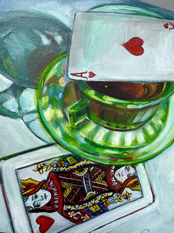 Tea and Queen of Hearts