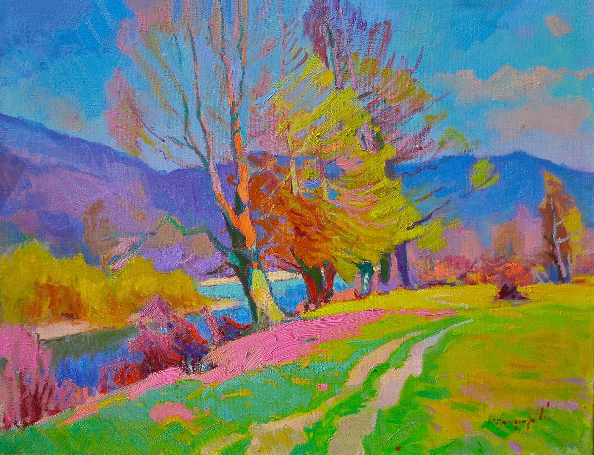Breath Of Spring By Alexander Shandor, 31 X 24, Artwork For Sale On Artfinder