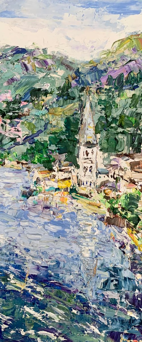 Hallstatt village in Austria by Vilma Gataveckienė