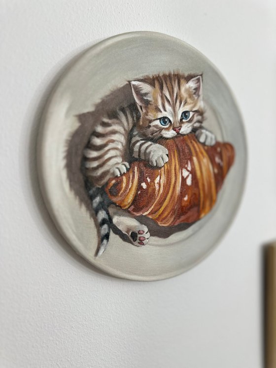 On a Croissant Plate