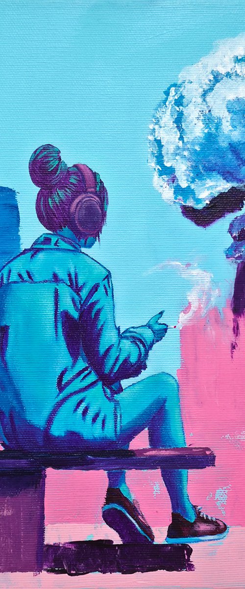 Too Tired to Panic by Olya Enina