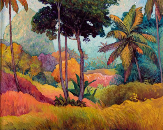 Color Fields of Topanga State Park