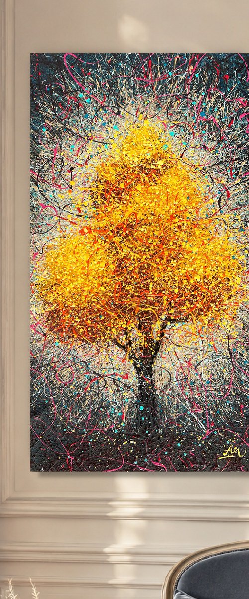 Sun tree by Nadiia Antoniuk
