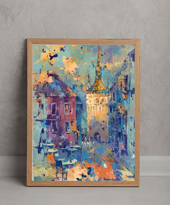 Golden Hour at the Clock Tower