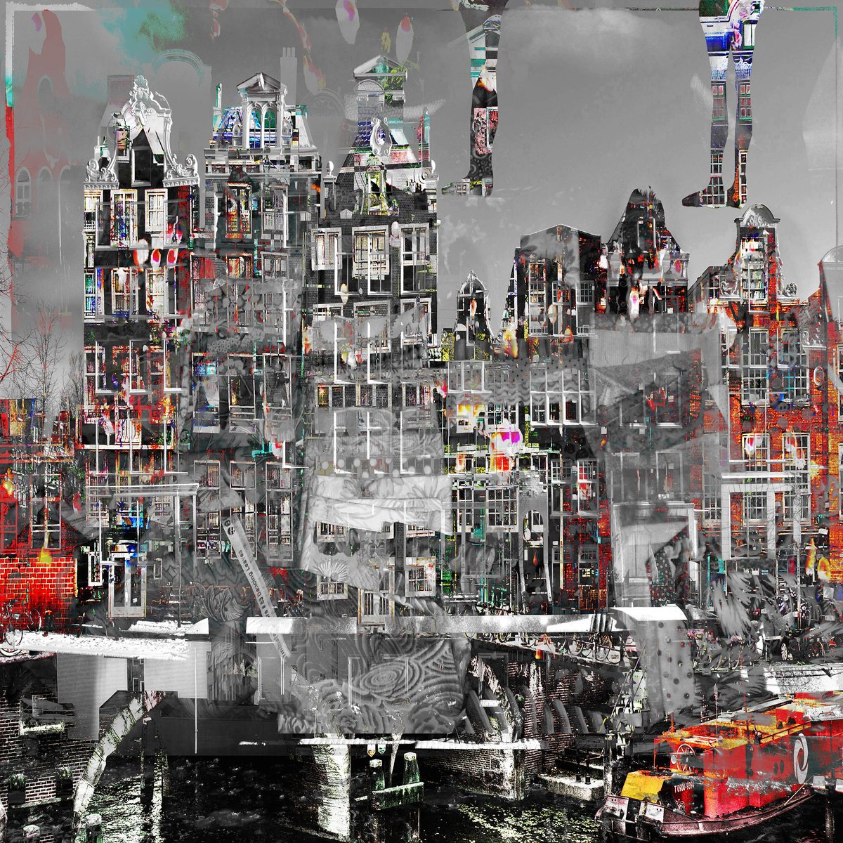 Urban And Pop Photograph , Amsterdam View Opus 1701. By Geert Lemmers Fpa, 31 X 31, Artwork For Sale On Artfinder