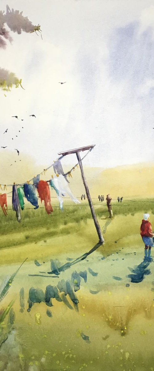 "Childhood memory" SOLD by Iulia Carchelan
