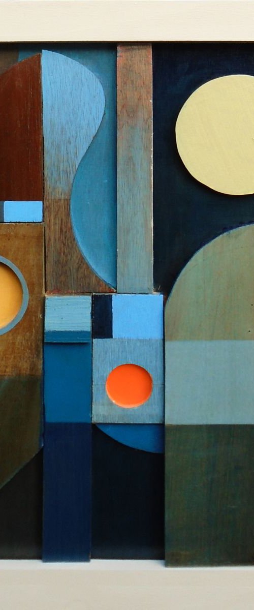 Sympathetic Forms (Relief construction) by Liam Hennessy