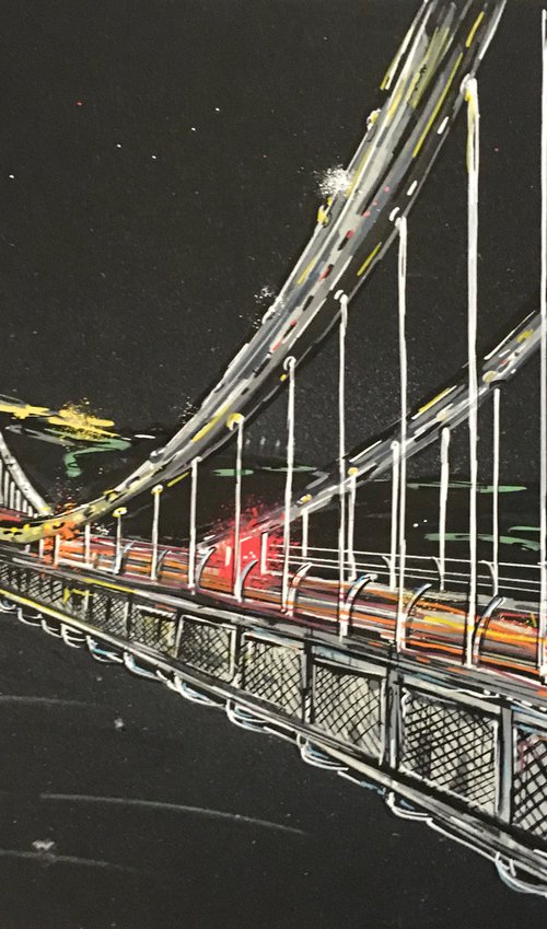 Suspension Bridge by John Curtis