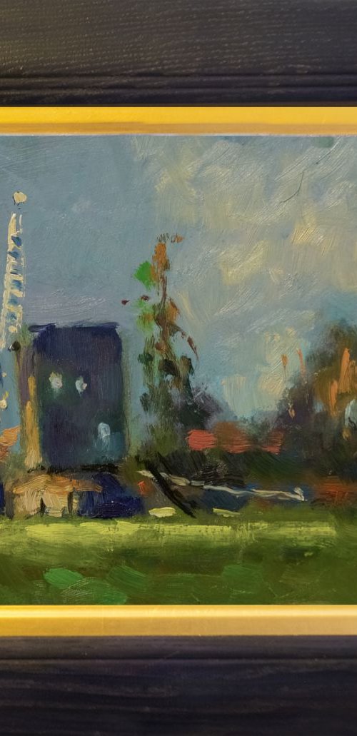 The Windmill at High Salvington by Andre Pallat