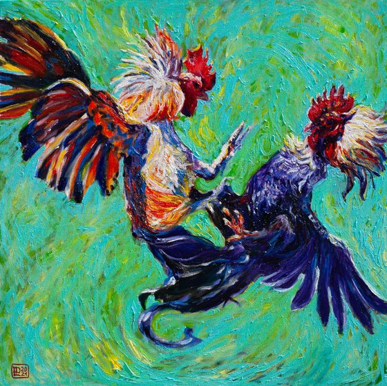 Fighting Roosters