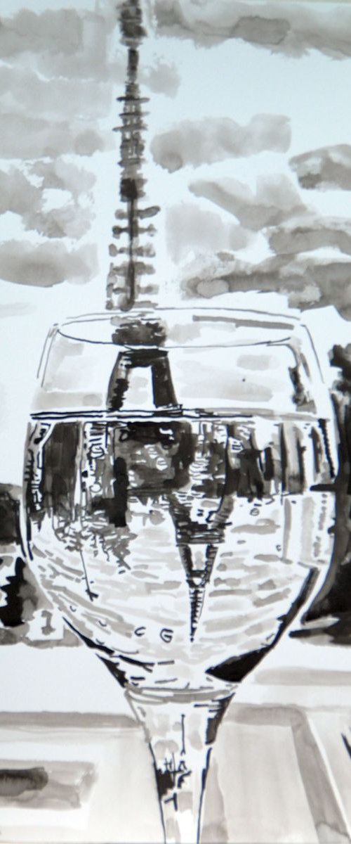Taste of Paris ID/ 42 X 29.7 cm by Alexandra Djokic