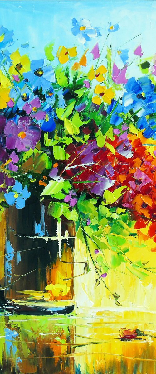 Bouquet of wildflowers by Olha Darchuk