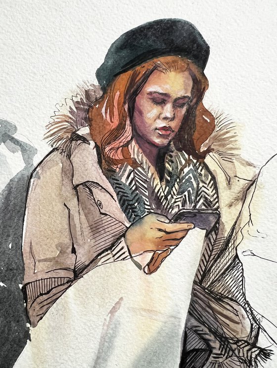 People in the subway