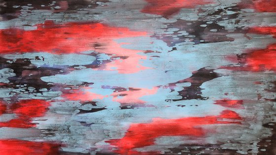 REFLECTION III-Contemporary Abstract Painting
