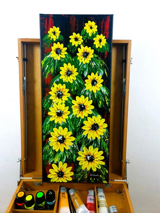 Sunflower 1 25x60cm