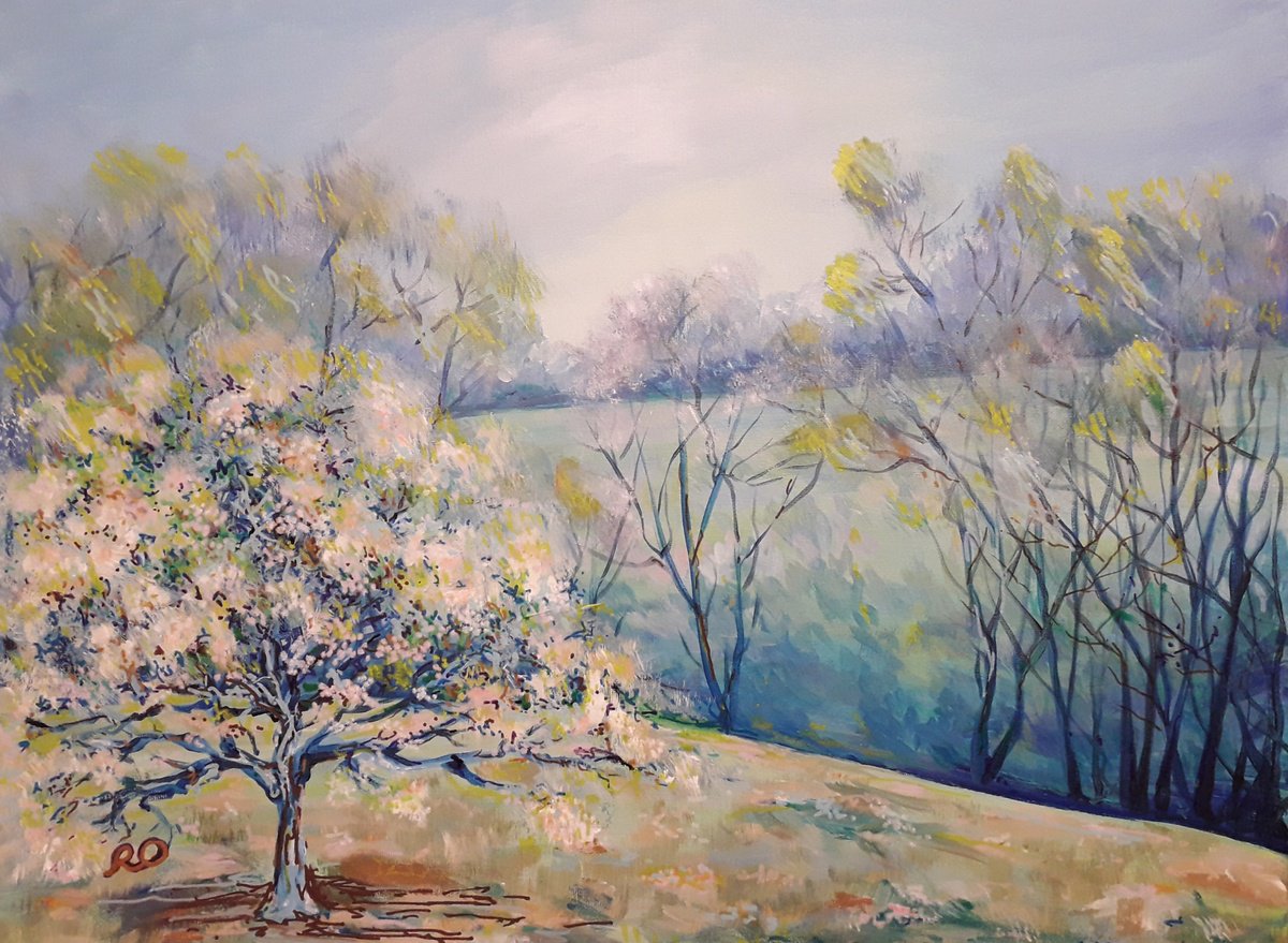  Spring Is Coming By Olga Rokhmanyuk | Roartus, 24 X 18, Artwork For Sale On Artfinder