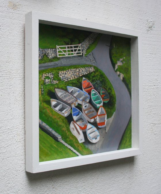 Nest of boats, Priest's Cove