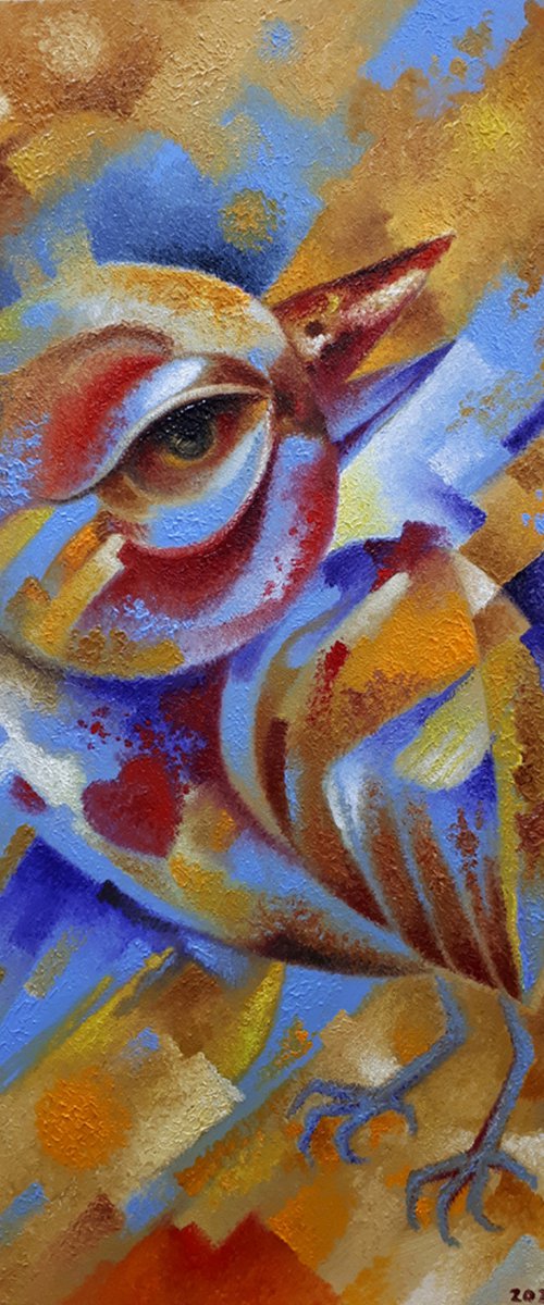 A bird of a sunny day by Serhii Voichenko