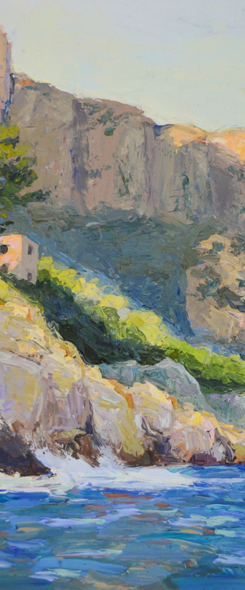 Amalfi Fortress by Kristina Sellers