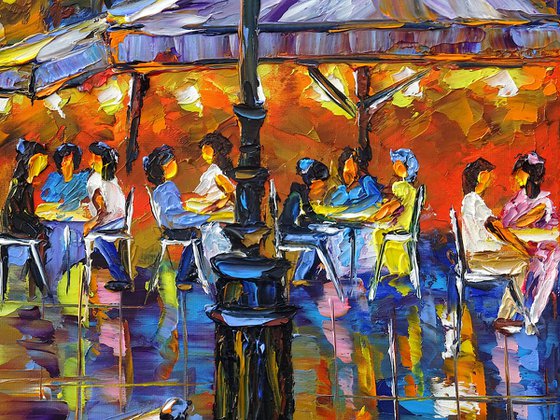 City in the Evening Light