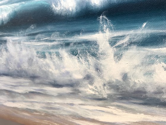 'Clouds over the sea'