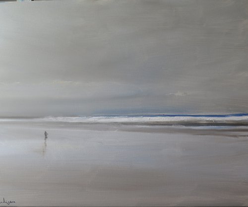 Looking North from Holy Island by Malcolm Ludvigsen